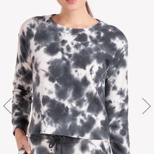 NWT Splendid Black Tie-dye Sweatshirt